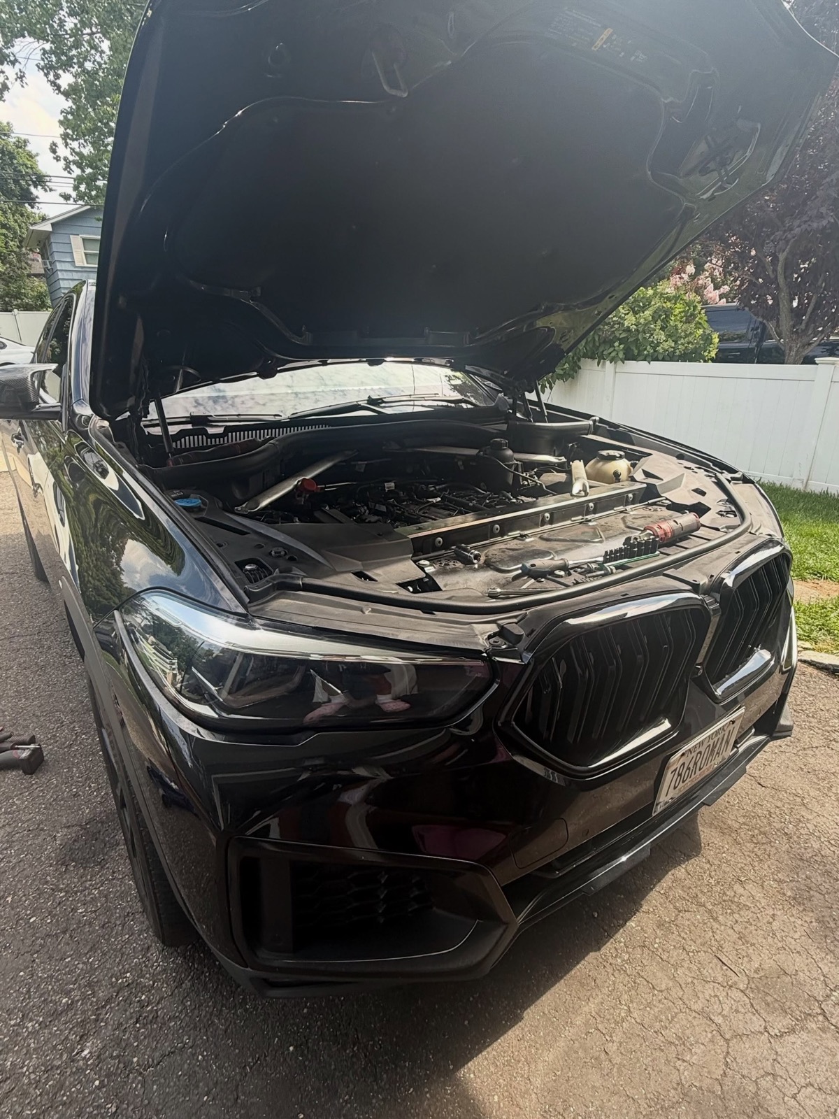 BMW X-series engine work